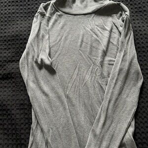 Elegant Gray Women's Top